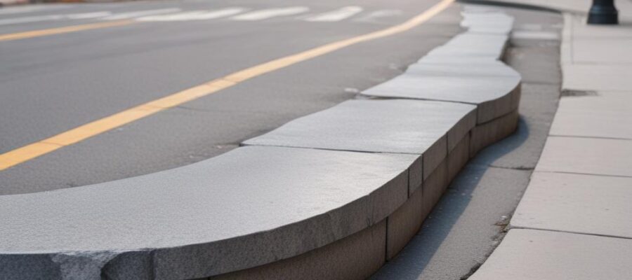 Гранитные бордюры: характеристики, области применения и монтажные требования
